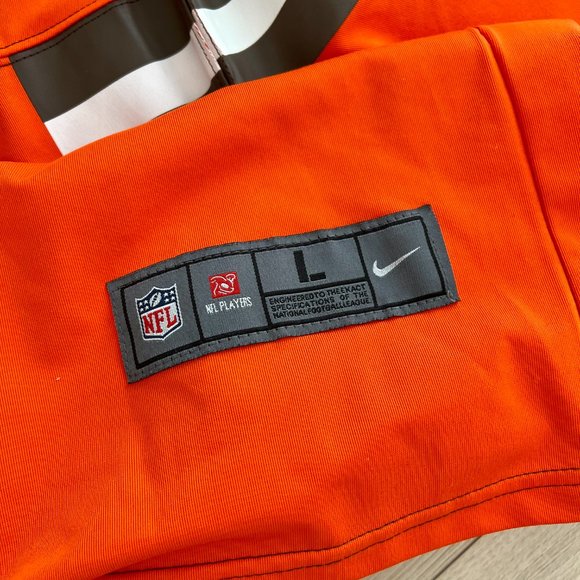 NEW WITHOUT TAGS Official Nike NFL Men's Cleveland Browns Stitched Jersey Large - Picture 4 of 4